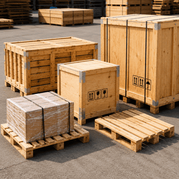  Wooden packaging Products