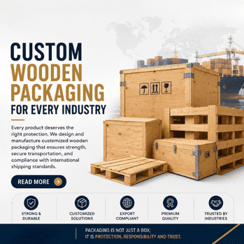Custom Wooden Packaging for Every Industry