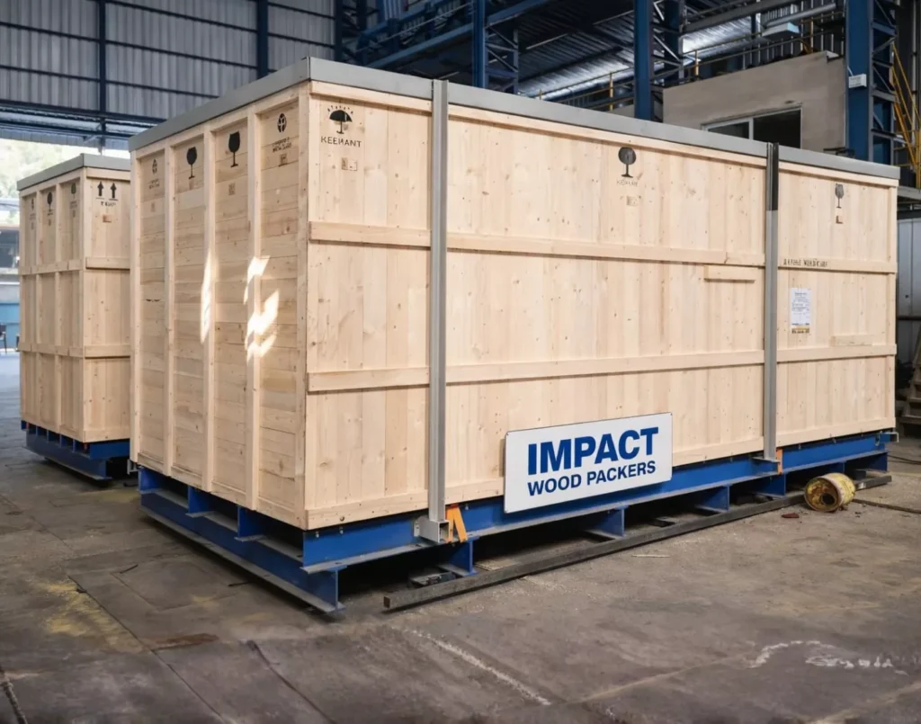 Heavy Duty Machinery Wooden Boxes