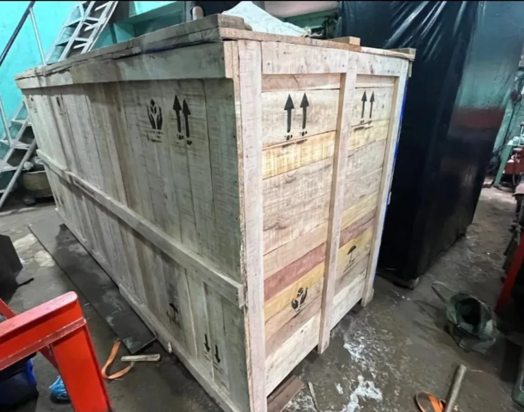 Heavy Duty Machinery Wooden Boxes