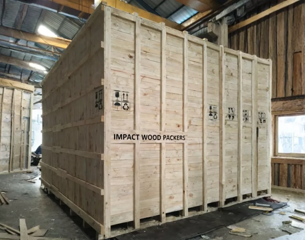Heavy Duty Machinery Wooden Boxes