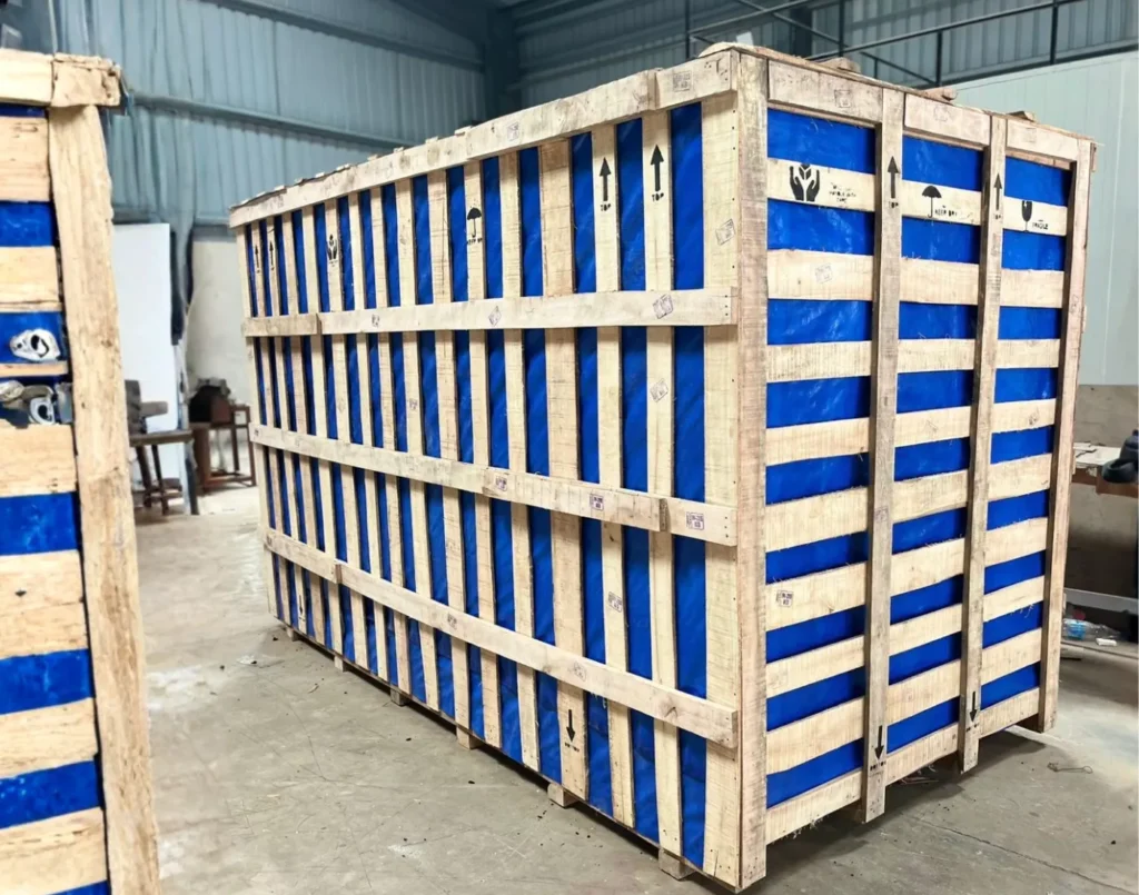 Heavy Duty Machinery Wooden Boxes